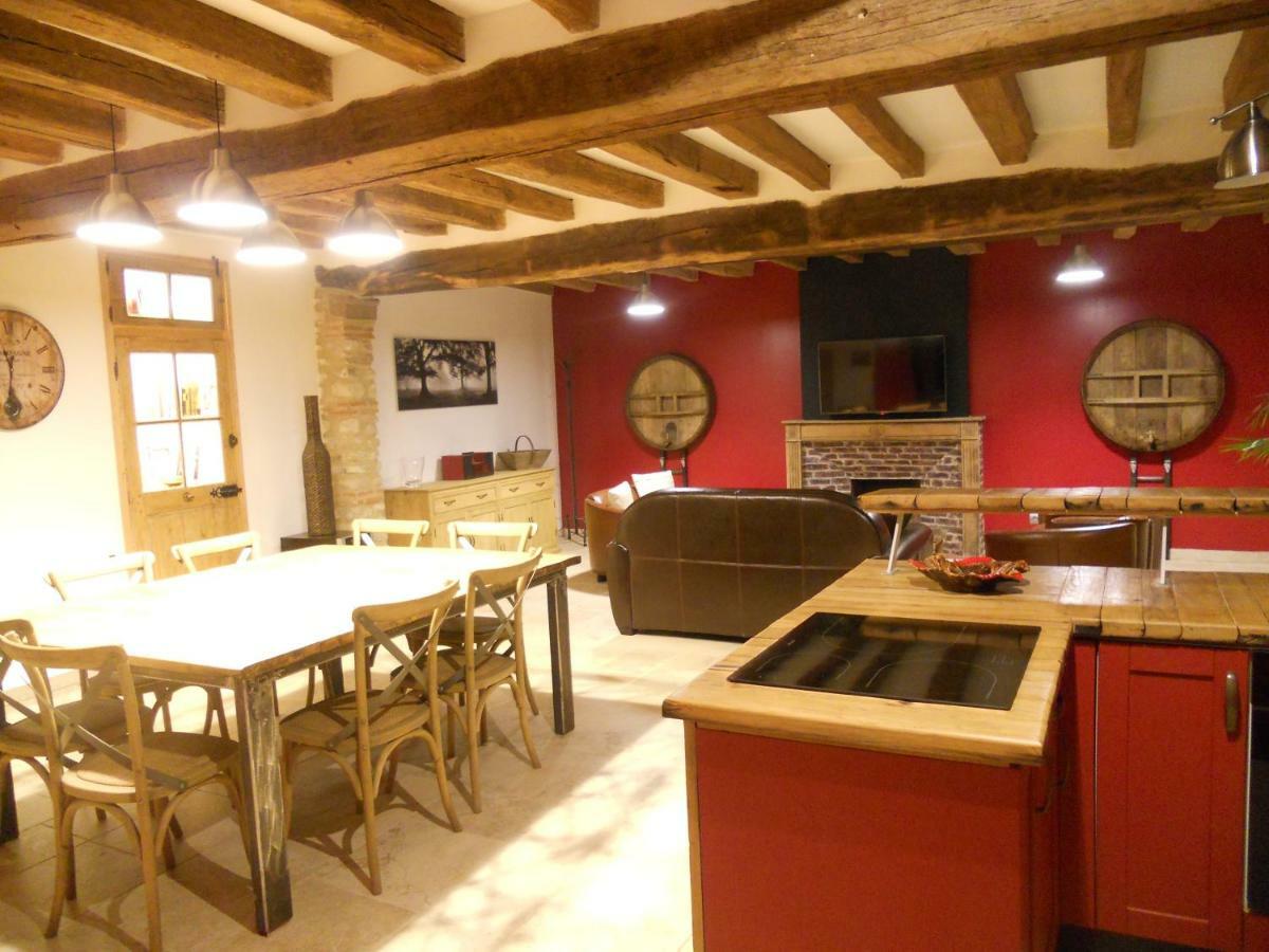 Gite La Nuit Etoilee Chez Champagne Mathelin Mareuil-le-Port Экстерьер фото